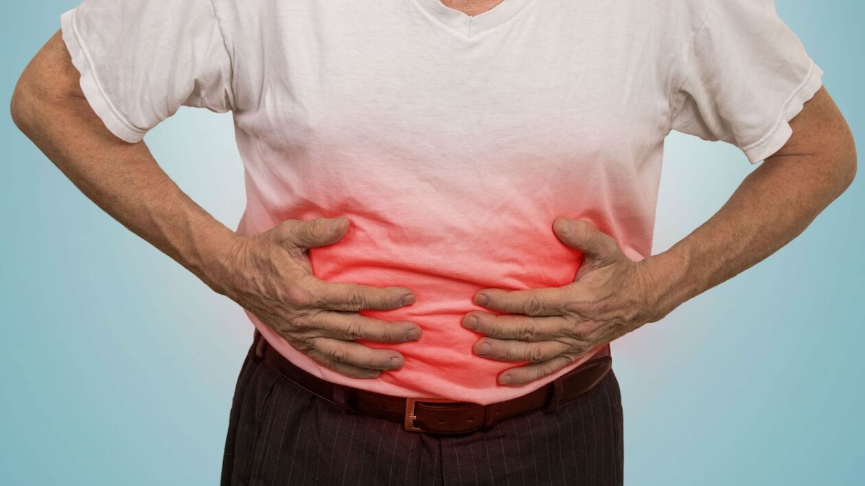 Dor abdominal con pancreatite